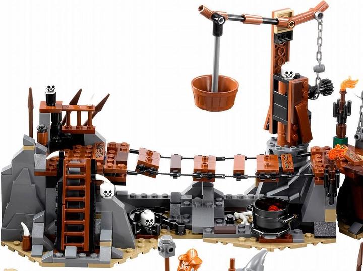 Actual product image LEGO The Hobbit Höhle des Goblin Königs (79010, LEGO Lord of the Rings)