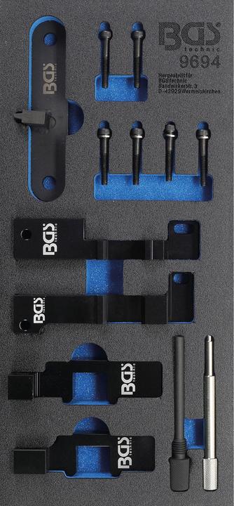 BGS Werkplaatswagen inzet 1/3: Motor afstelgereedschap set | voor Land Rover 3.6 TD V8 (1 x)