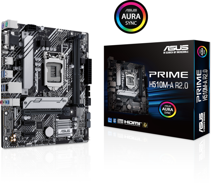 Immagine prodotto ASUS PRIME H510M-A (LGA 1200, Intel H510, mATX)