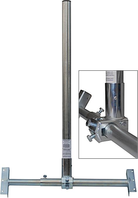 Actual product image Kreiling DSS 50110 - Stainless steel - Galvanized steel - 4.9 kg - 1000 mm - 5 cm - 1 piece