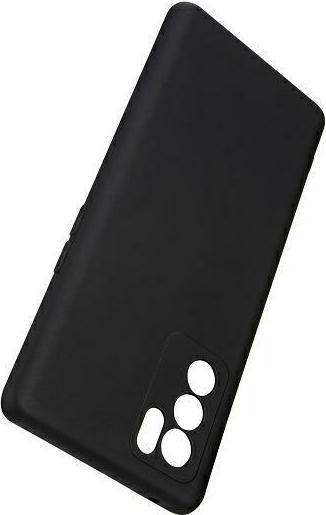 Actual product image Beline Case Silicone Oppo Reno 6 Pro 5G czarny/black (Oppo Reno 6)