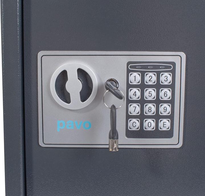 Actual product image pavo High Security key box, 50 keys for magnetic key fobs, with electronic key fob