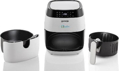 Image du produit Gorenje KG Friteuse 3.5L Circulation d'air chaud Minuterie anti-adhésive noir et blanc AF1409DW EURO2020