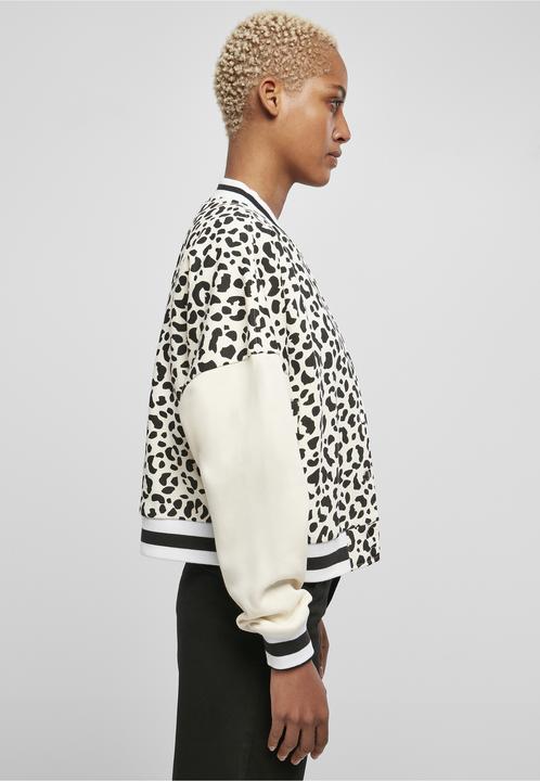 Produktbild Urban Classics Ladies AOP Oversized College Sweat Jacket - 21101 (XL)