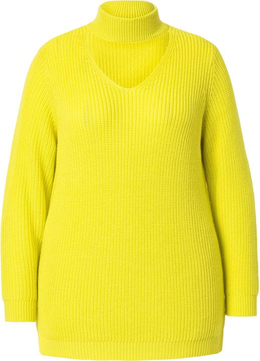 Immagine prodotto Miamoda Pullover, Regular Fit, V-Ausschnitt mit Choker (56)