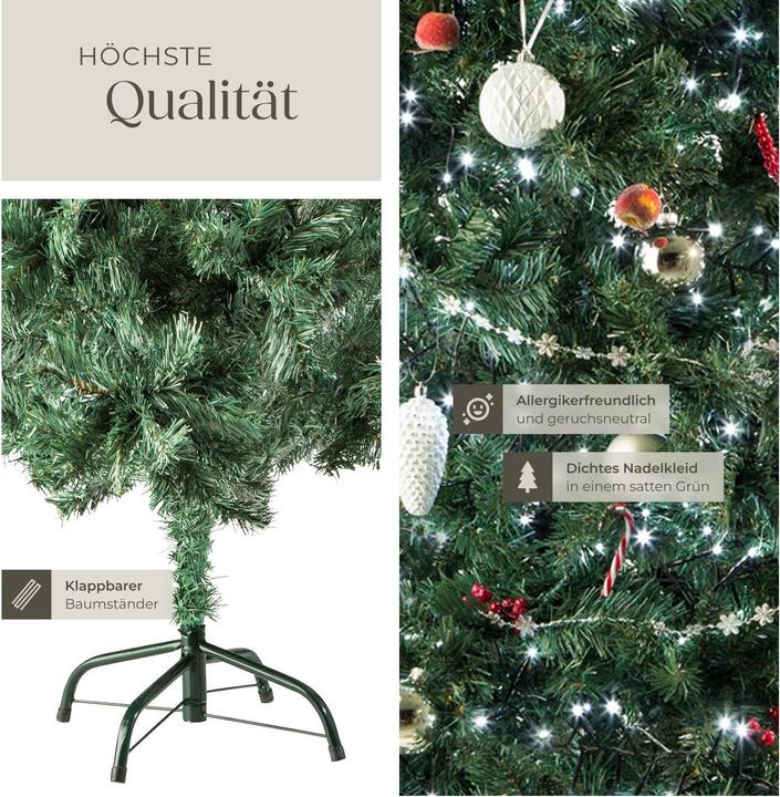 Actual product image tectake Artificial Christmas tree (180 cm)