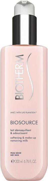 Produktbild Biotherm Biosource - Make-Up Removing Milk Dry Skin (Make-Up Entferner, 200 ml)