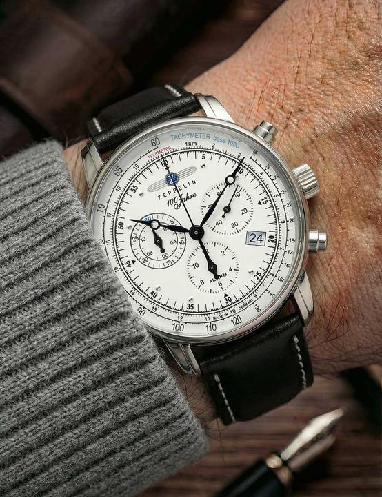 Image du produit Zeppelin 100 ans de (Chronographe, Montre analogique, 42 mm)