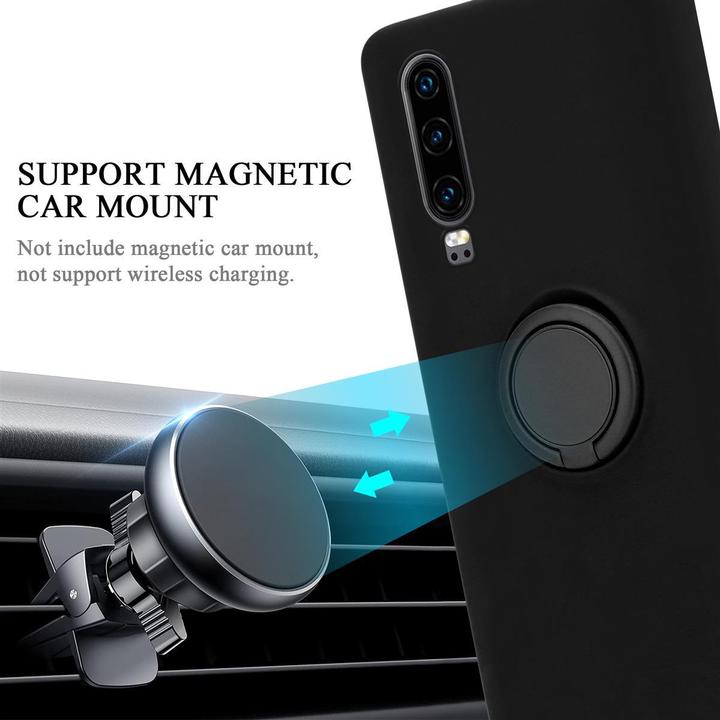 Actual product image Cadorabo TPU Liquid Ring Silicone Case Cover (Huawei P30)