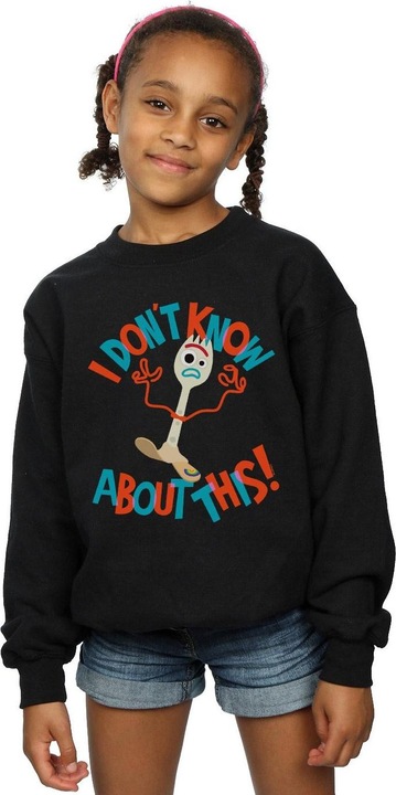 Produktbild Disney Toy Story 4 Forky I Dont Know About This Sweatshirt Mädchen (140, 146)