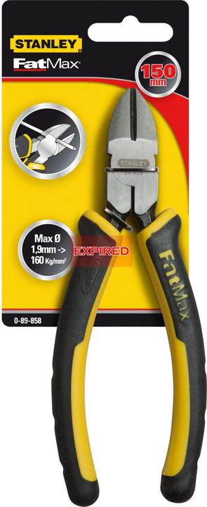 Actual product image Stanley Side cutters 160 mm max steel (k) (160 mm)