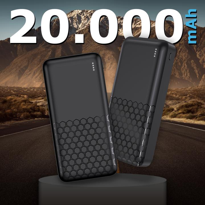 Actual product image Pedea Powerbank Trend Series (20000 mAh, 20 W, 74 Wh)