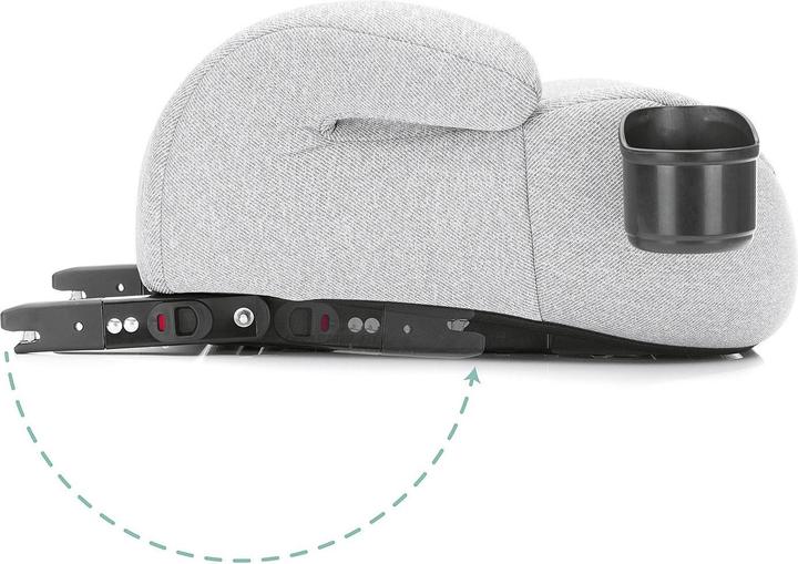 Produktbild Fillikid Sitzerhöhung mit Isofix (Kindersitzerhöhung, ECE R129/i-Size Norm)