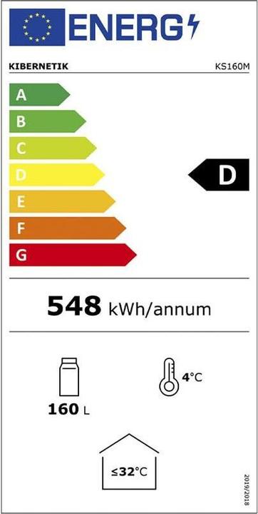 Energie-Label Kibernetik KS160M (160 l)