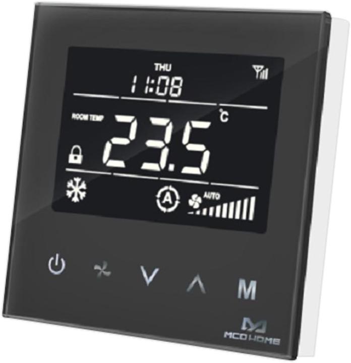 Image du produit MCO Home MCOEMH8-FC4B - Thermostat pour ventilo-convecteur (4 tubes) Black Edition