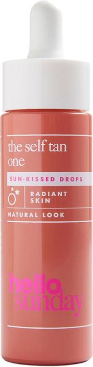 Actual product image Hello sunday the self tan one Tan drops (30 ml)