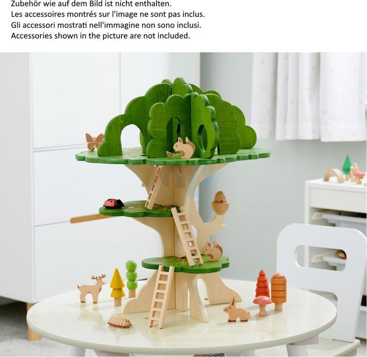 Image du produit TickiT Maison dans l'arbre en bois (15 pièces)