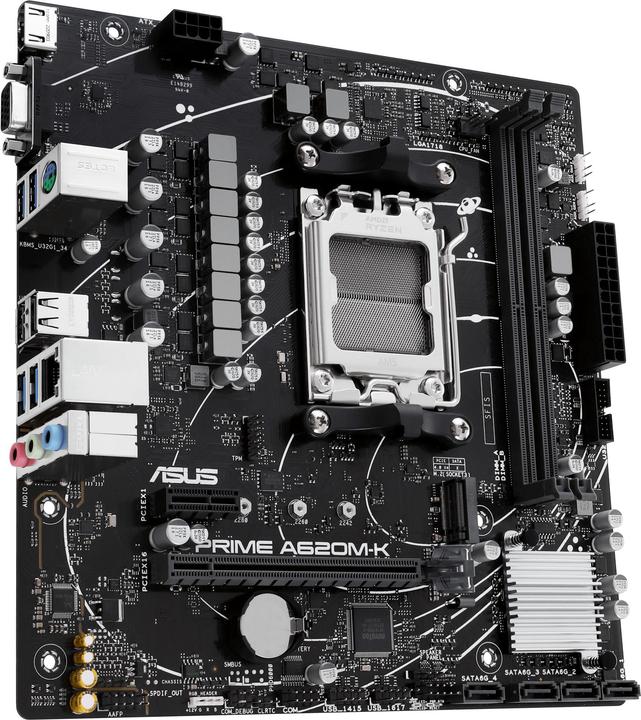 Immagine prodotto ASUS PRIME A620M-K (AM5, AMD A620, mATX)