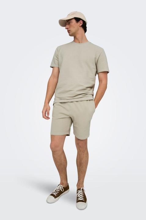 Actual product image Only & Sons Onskian Reg Seersucker Shorts (XL)