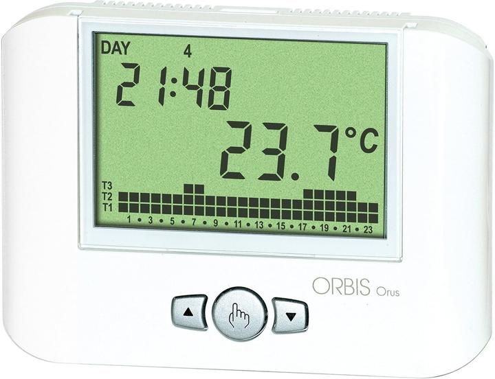 Produktbild Orbis Geïntegrierter GSM-Chronothermostat mit SIM-Karte, Smartphone-App programmierbar