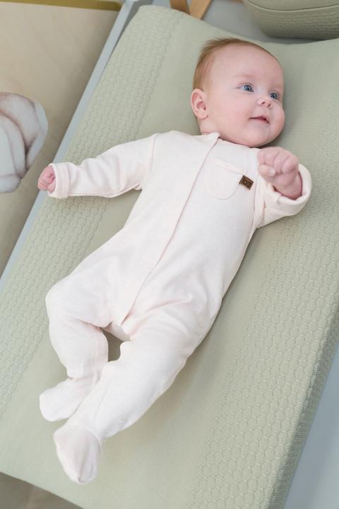 Produktbild Baby's only Babys only Strampler mit Füssen, Melange Honey (68)