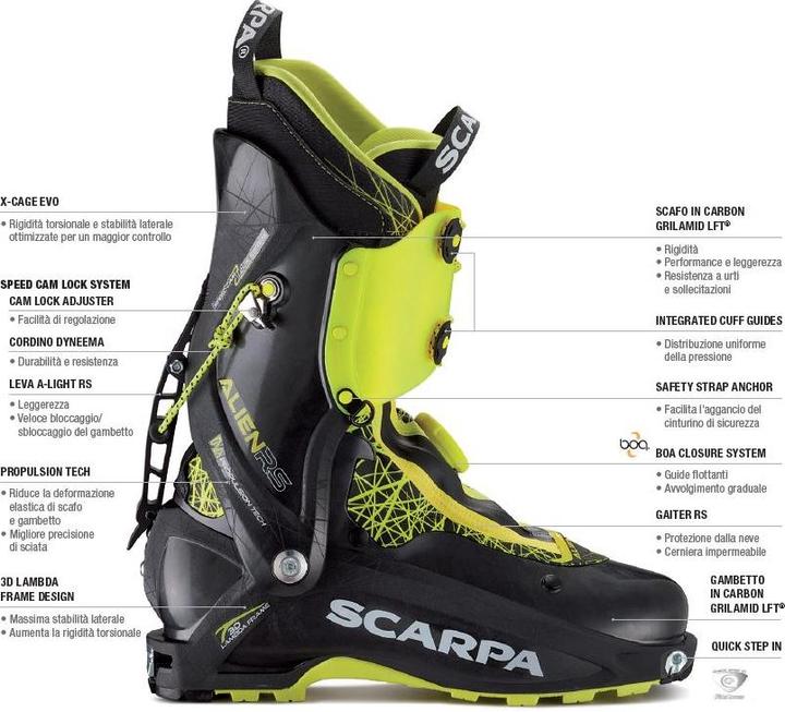 Produktbild Scarpa Alien RS Tourenstiefel (27)