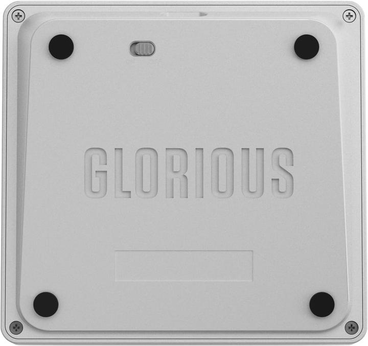 Actual product image Glorious GMMK Wireless Numpad - Fox Switches, grey/white (DE, Cable, Wireless)
