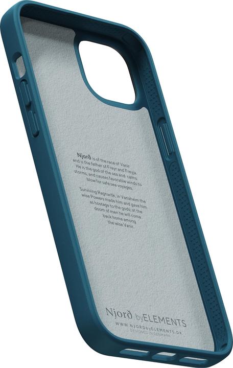 Actual product image Njord Hard Cover Tonal Case Deep Sea (Apple iPhone 14 Plus)