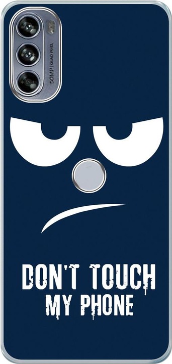 Dont Touch My Phone Blau