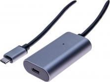 Actual product image Exertis Connect USB 3.1 extension cable with amplifier Type-C(TM) (5 m, USB 3.1, 5 W)