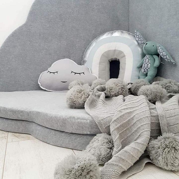 Immagine prodotto Activity Board Tappeto da gioco pieghevole, Tappeto da gioco regalo per bambini, Tappeto da pavimento in velluto (160 x 160 cm)