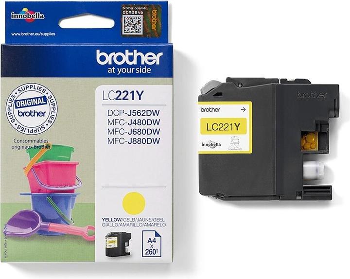Image du produit Brother Lc-221y (Y)