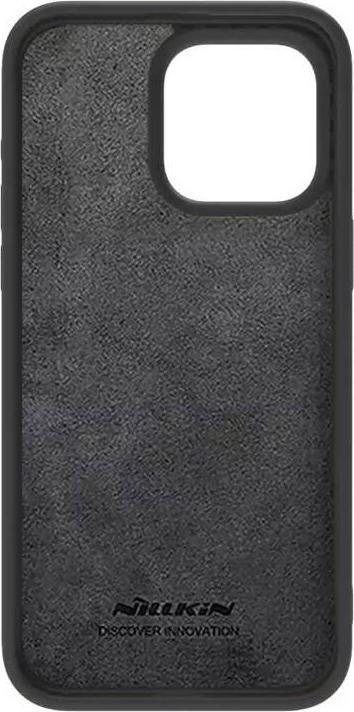 Produktbild Nillkin Silikonowe etui CamShield Silky Silicone Case do iPhone 15 Pro z os?on? na aparat - czarne (Apple iPhone 15 Pro)
