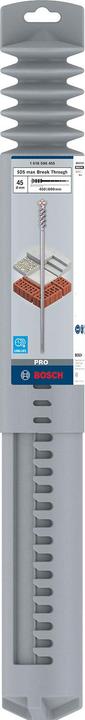 Produktbild Bosch Professional Zubehör PRO SDS max-9 Break Through Bohrer, 45 x 450 x 600 mm (45 mm)