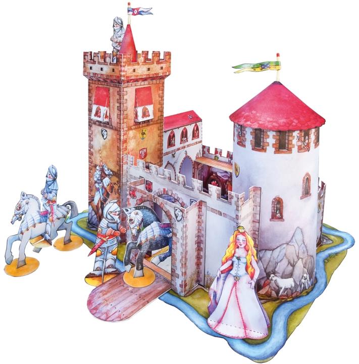 Produktbild Ritterburg Bastelbogen