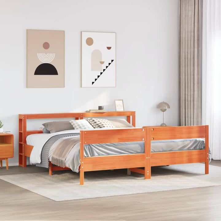 Actual product image vidaXL Bettgestell (180 x 200 cm)
