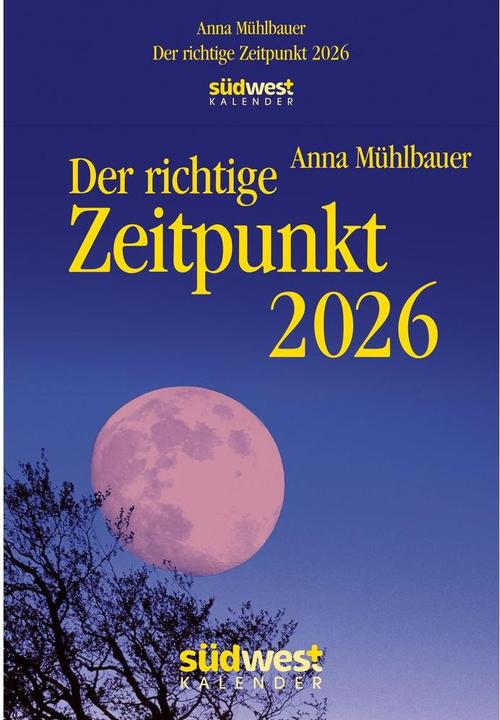 Produktbild Der richtige Zeitpunkt 2026 - Tagesabreisskalender zum Aufstellen oder Aufhängen