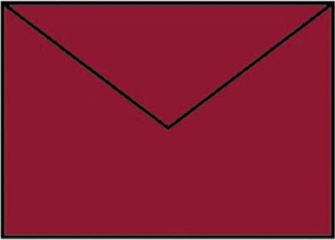 Image du produit Magni 220720572 - Coloretti Enveloppes, 80 g/m², DIN B6, rosso, 5 pièces (B6, 5 x)