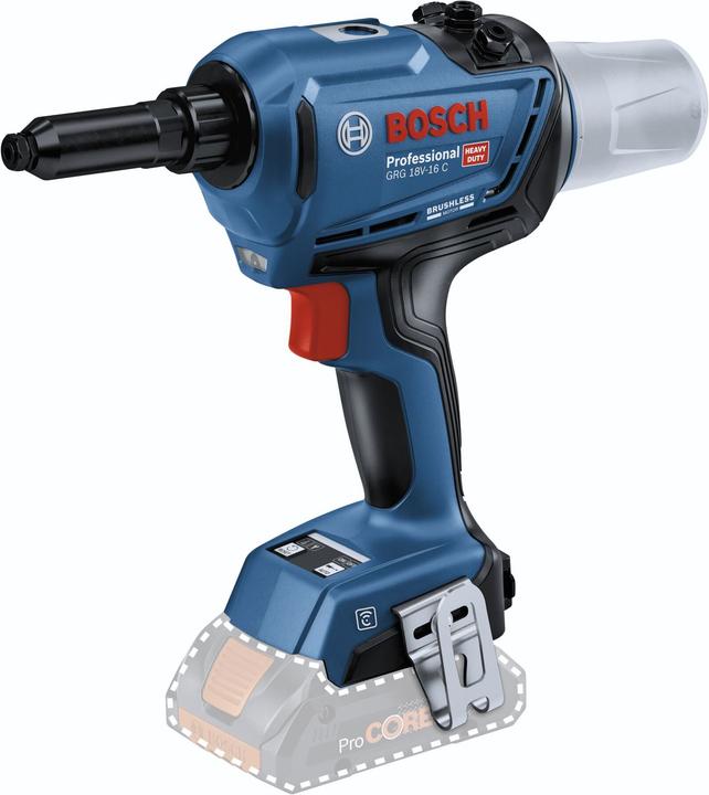 Cloueur sans fil GRG 18V-16 C, Boîte en carton