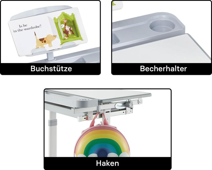 Produktbild Toboli Kinderschreibtisch mit Stuhl