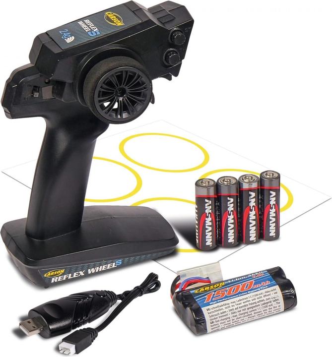 Actual product image Carson RC model car 1:12 Mountain Warr.Sport 2.0 RTR red (RTR Ready-to-Run)