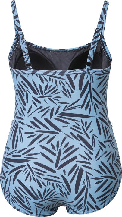 Immagine prodotto Ulla Popken Costume da bagno con foglie, coppe morbide, spalline sottili e materiale riciclato (50)