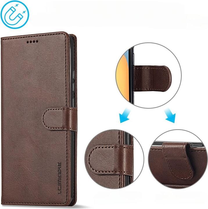 Produktbild LC.Imeeke Xiaomi Poco C65 / Redmi 13C - Etui braun (Xiaomi Poco C65)