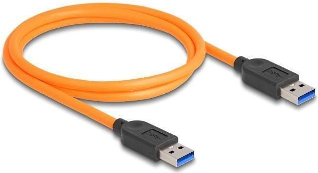 Produktbild Delock USB 5 Gbps Kabel USB Typ-A Stecker zu USB Typ-A Steck (1 m, USB 3.0, 100 W)