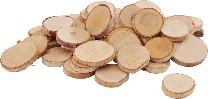 Produktbild VBS Birkenscheiben-Mix "Rund", ca. 250 g