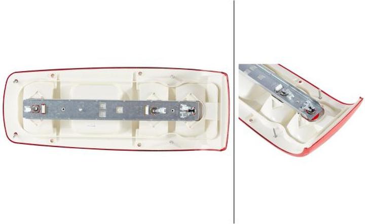 Actual product image Hella Tail light left bulb technology for FENDT