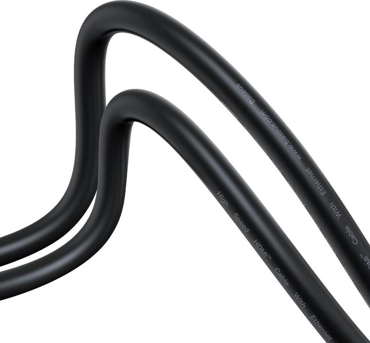 Image du produit Baseus Câble HDMI série haute définition, 8K 1m (Noir) (1 m, HDMI, 2.0)