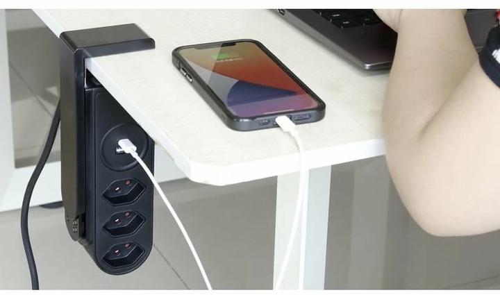 Image du produit Steffen Clamp (5x, Type 13, USB-A, USB-C, 1.50 m)