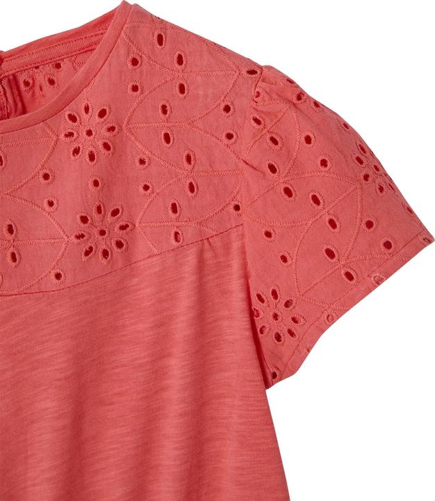 Image du produit Vertbaudet Mädchen Kleid mit Lochstickerei (98)