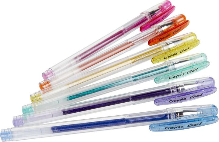 Actual product image Crayola Glitter gel pens (6 x)